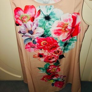 Long Floral Blouse